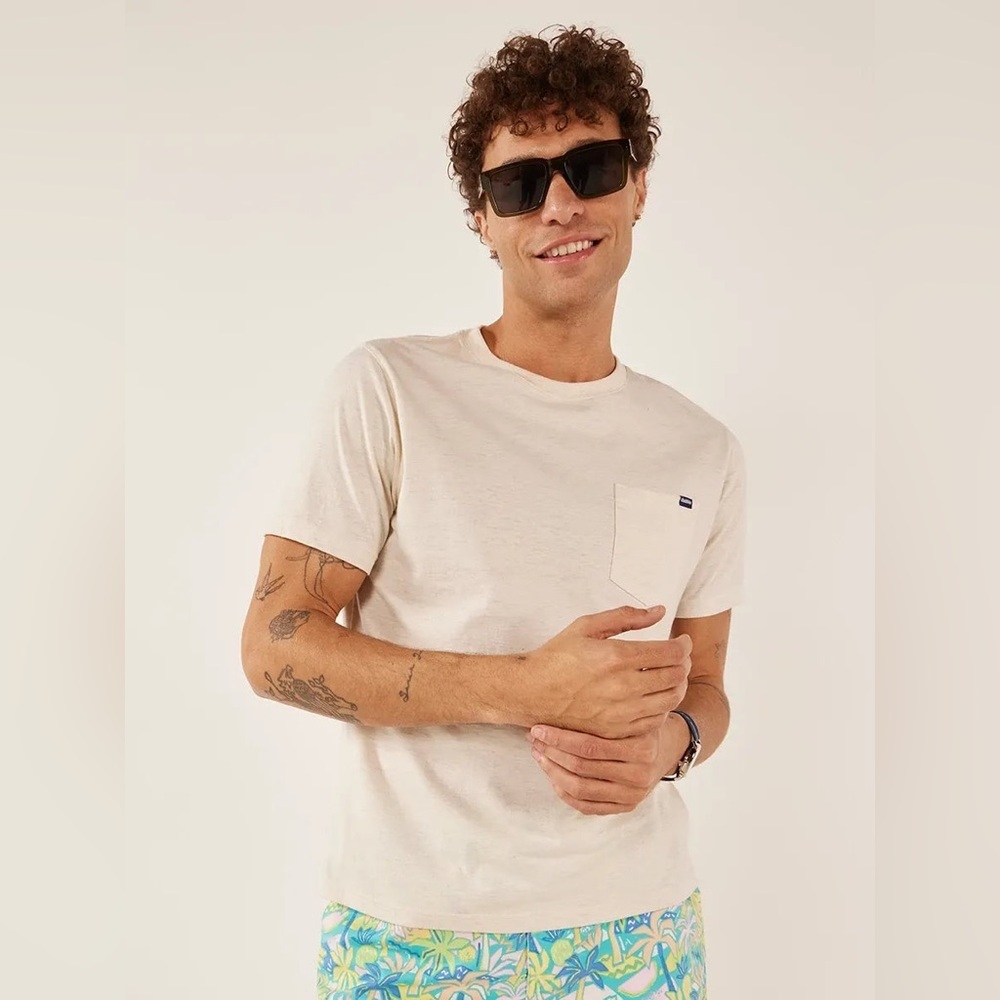 Chubbies The 24/7, 365 T-shirt in Oatmeal Heather